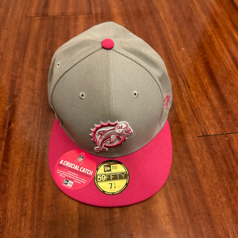 Miami Dolphins Cancer Awareness Hat